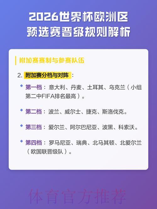 2026年世界杯预选赛规则及晋级条件全面解析